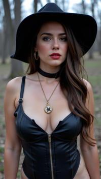 Very sexy woman in sexy outfit, photograph, Rule of Thirds, extreme close up shot of a Boring Meek Fish Crow