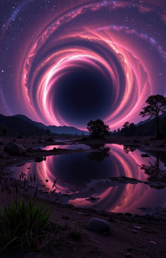 photograph, Rule of Thirds, Street level shot of a Refined Unique Nepalese Black hole , it is with Controversial images
