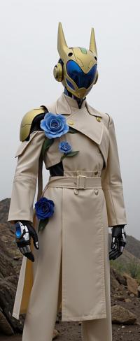 stylized by Jean Giraud and Brian Sum , photograph, stylized, Fashion shot of a Cyborg Dynamic Lebanese toppo