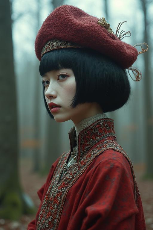 stylized by Zhang Jingna and Guido van Helten and Cecil Beaton , photograph, Cutester Art, behance