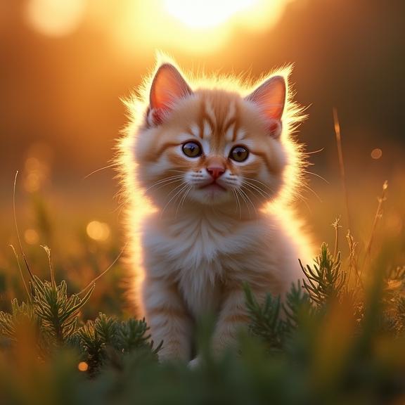 photograph, majestic, body shot of a Cloisonnism Popular Himalayan Kitten , foliage and Spruce background