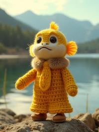 photograph, behance, Landscape of a Vivid busty petite Tibetan Pufferfish of Calculus , it is Frolicking at a Marina