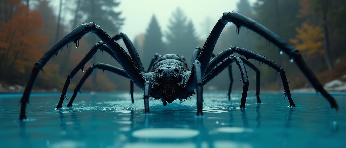 stylized by Rachel Maclean and Marta Bevacqua , photograph, intricate details, Portrait of a Sea Spider of Future