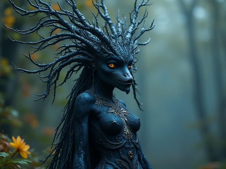 photograph, majestic, full body shot of a Inca Alder , it is very Elvish and Encapsulated