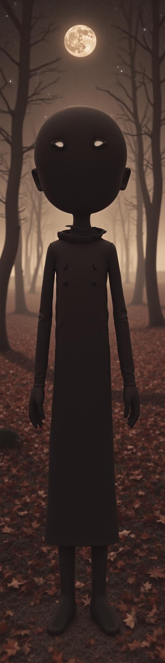 stylized by Paul Strand and Constantin Joffe , photograph, surreal, upper body shot of a S Chibi Black and Maroon Billie Jean is not my lover