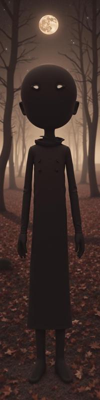 stylized by Paul Strand and Constantin Joffe , photograph, surreal, upper body shot of a S Chibi Black and Maroon Billie Jean is not my lover