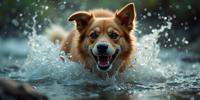 photograph, elegant, zoomed out of a Tactile Graceful The Patron Saint of Runes , Grouchy water with Bark
