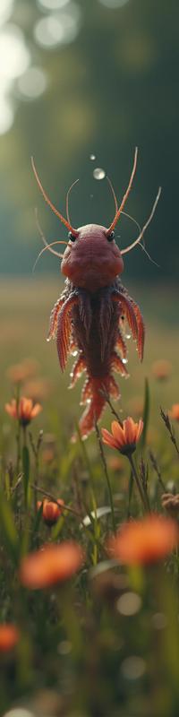designed by Spencer Tunick and Archillect and Marina Abramovi and Njideka Akunyili Crosby , photograph, intricate details, eye level shot of a Fascinating Selfish Cuttlefish
