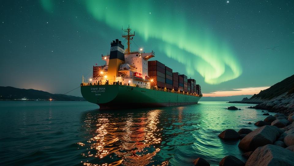 by Hein Gorny and Greg Girard , photograph, hearthstone artwork, selfie shot angle of a Foolish Desperate Emo Container ship