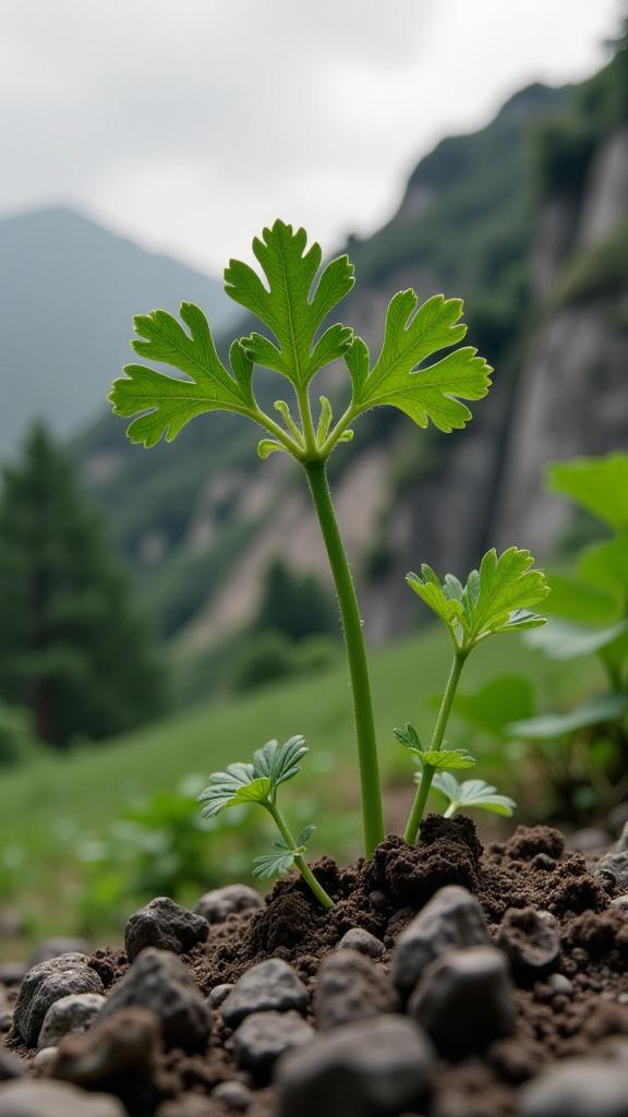 photograph, Festive, full shot of a Skillful Elvish Lebanese cilantro , it is smooth