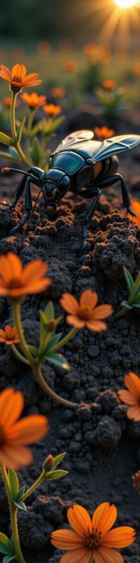 dark kirigami art of a electric orange theme , Sudanese Locust , the Locust is very Tempting and S, it is made by Audi