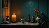 Willem Kalf, Superflat, Gore Tex, spotlight