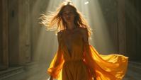 Fashion photography of a supermodel, wearing mundane fashion outfit, Light, Tintage