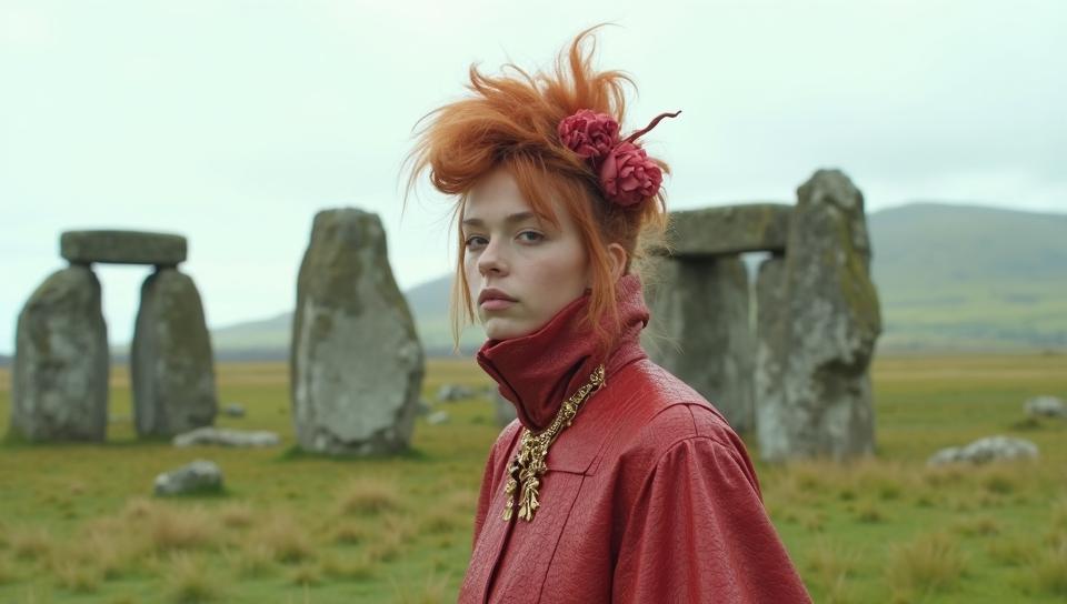 by Juergen Teller and Meryl McMaster, Fashion photography of a best quality, Appletun Posy Picker Pok mon , it is dressed in its Knightcore fashion style fashion outfit