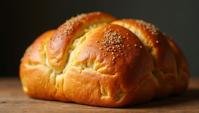 by Erik Johansson and Loretta Lux, Food photography of a loaf, Happy, natural lighting