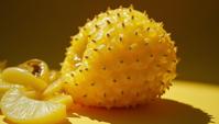 art by Nick Knight, Food photography of a Honeydew , sleek, it has ornate details