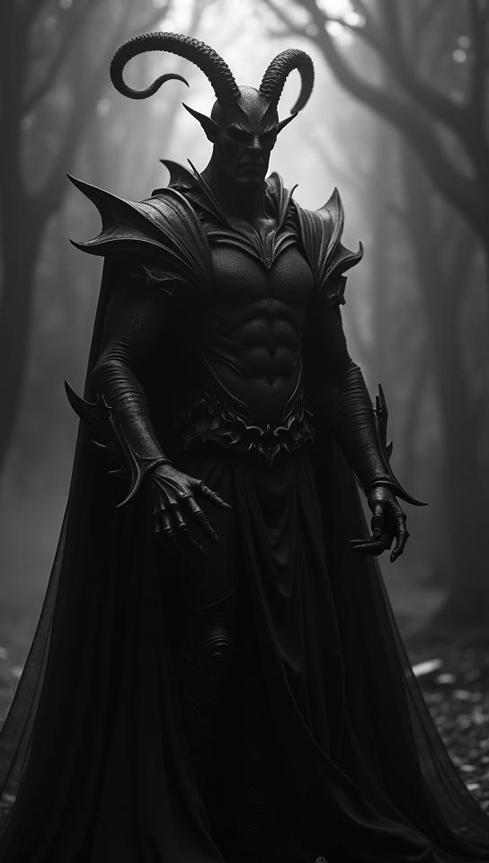 art by TJ Drysdale and David Alfaro Siqueiros , Horror photography of a Male Draenei, mechanical in awe, at Twilight