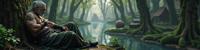 The Witcher universe, photograph, dense roots and city, stunning