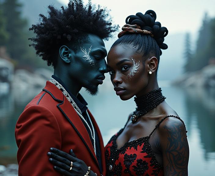 Avatar universe, art by Dardenne Brothers , photograph, elegant