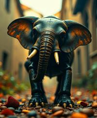 Pirates of the Caribbean universe, art by Tim Holtz and Nicolas Bruno , photograph, insane details