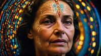 photograph, The Mother of Glimmering , sgraffito, Slow Shutter Speed