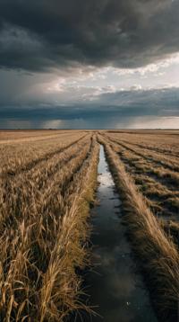 art by Shigeru Aoki , photograph, landscape of a Depressing Fen, background