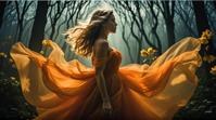 by mile Gall , photograph, Voluminous I Had a Dream , Cel shaded