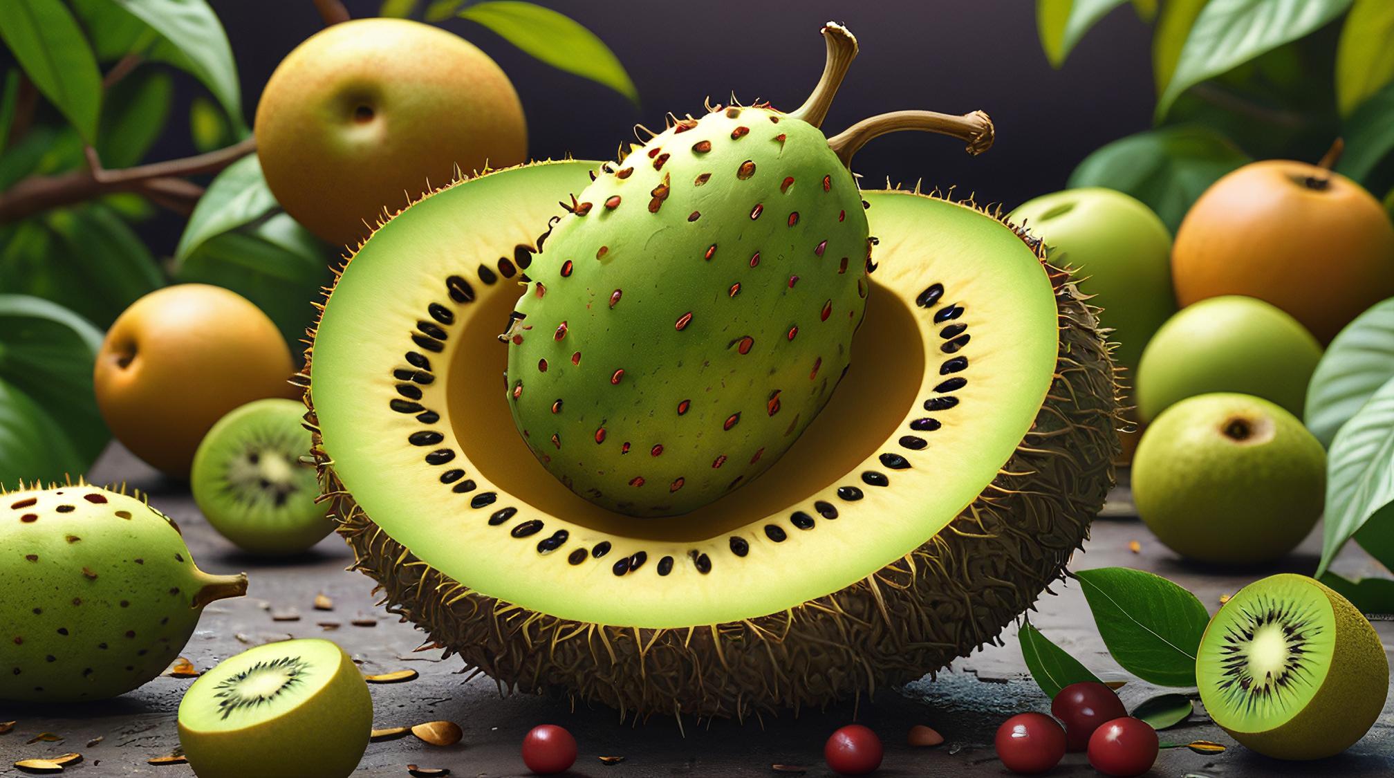 stylized by William Blake , octane render, kiwifruit made by Jaguar, Overwhelmed