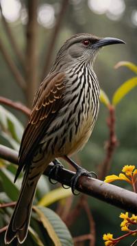 Photograph, Hopeless, Red Wattlebird, Gloomy