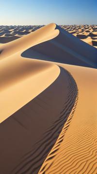 Vector Art, landscape of a Dune, S, installation art designed by Mike Kelley