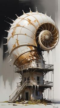 Ludicrous Plain Nautilus , White nature, Hurricane, Wide view