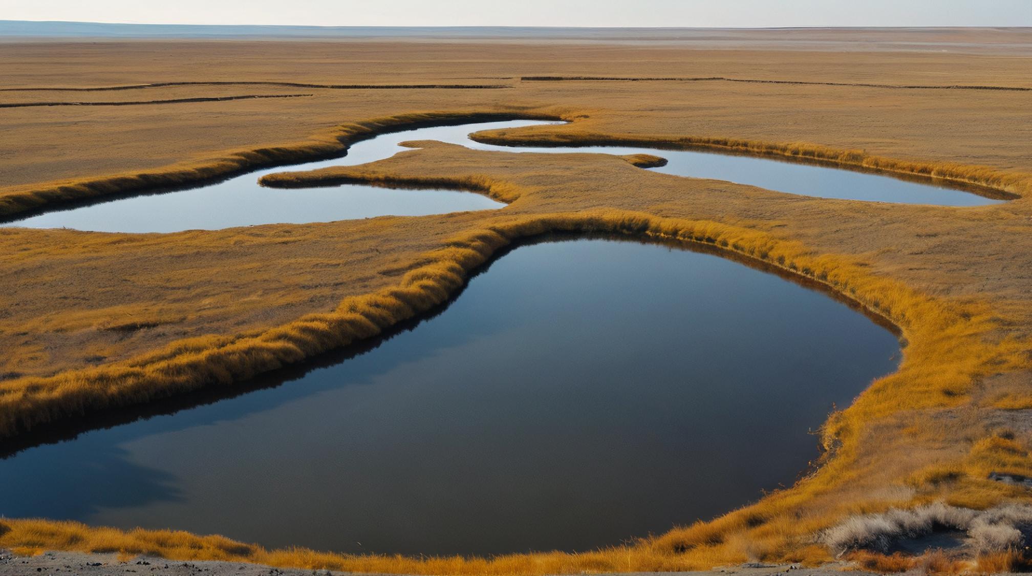 by Francisco de Zurbaran and Victoria Franc s, photograph, fairy tale, landscape of a Steppe Tundra