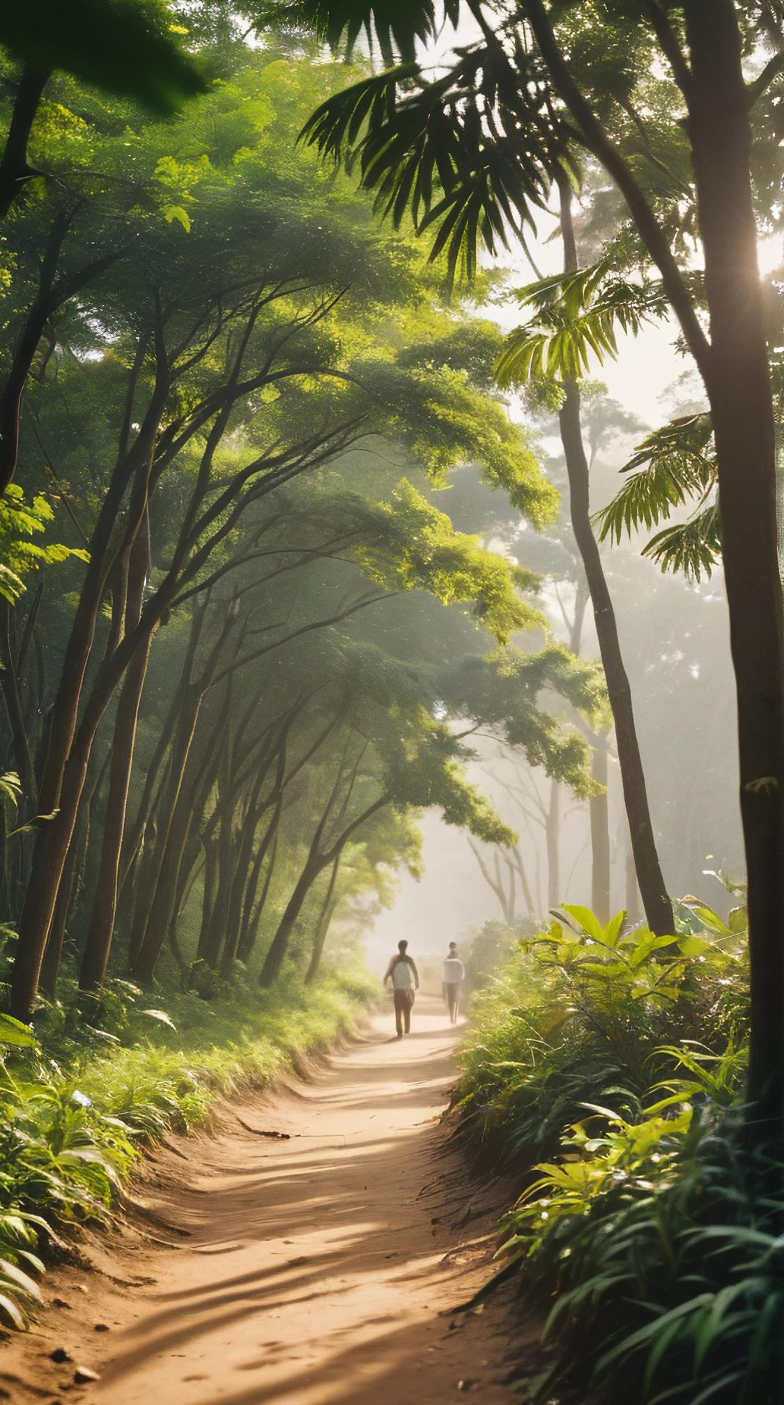 landscape of a Average Puri, foliage, Sunny, Fujifilm Superia