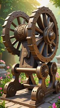 Bronze flowers, Ancient Gear Howitzer , it is Unappealing, Light