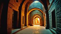 photograph, landscape of an attractive pretty Altamira , dungeon, Heterotype