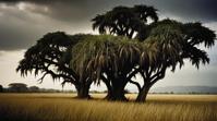 designed by Sally Mann and Irving Penn, majestic, landscape of a Pampas, Magic the gathering