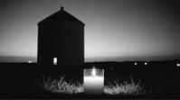 photograph, landscape of a kawaii Abyssal Plain, Silo in background, Spiritual