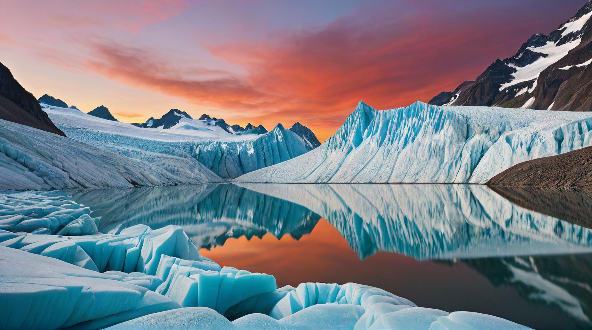 landscape of a Lifeless Glacier, designed by Thomas H fner, F , realism