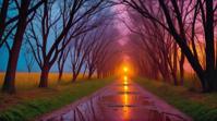 designed by Ghada Amer, photograph, landscape of a Rajgir , nature