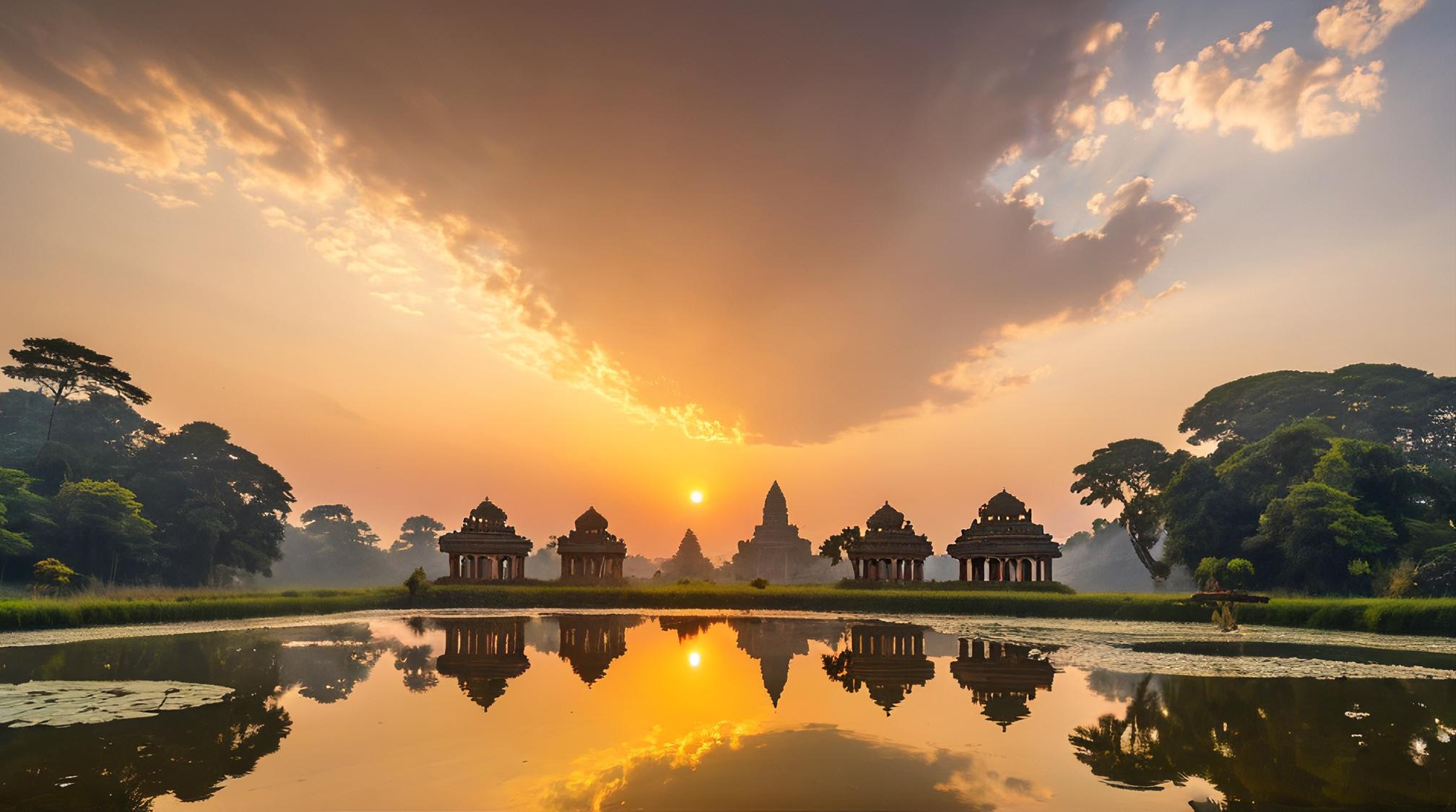 by Gian Lorenzo Bernini and Auguste Mambour, photograph, Wonder, landscape of a Chitwan