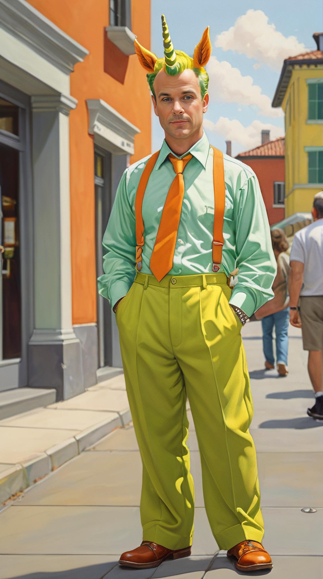 character art by Steve Hanks , realism art, wide angle of a Vibrant S stocky Professor James Moriarty , he is dressed in Realism fashion style Baggy Pants