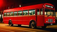 stylized by Simon Prades, photograph, Feigned S Bus, side lit