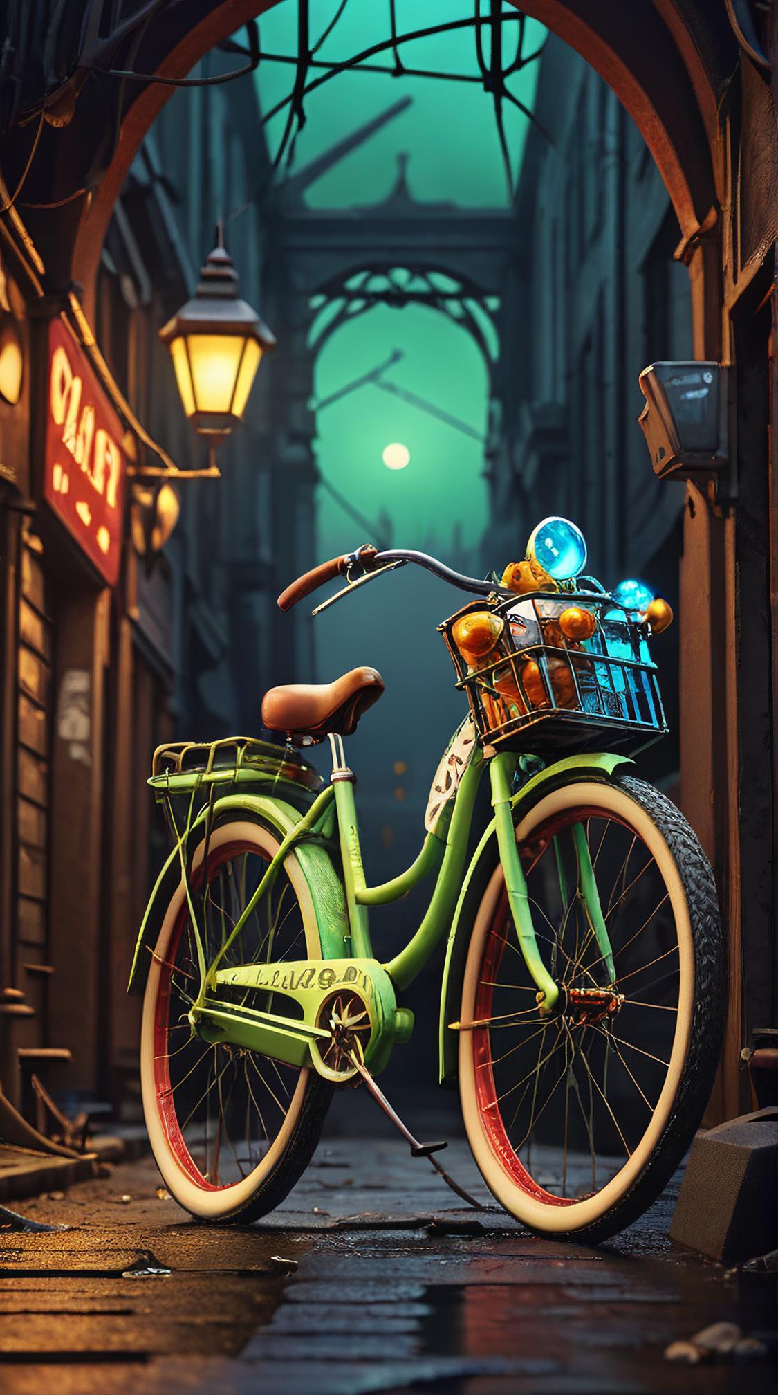 by Christine Ellger, Bicycle, Avant Garde and Revolting, intricate details