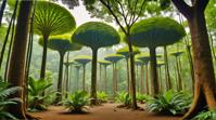 by Kai Fjell , photograph, landscape of The Doomsday Zone and Tropical rainforest canopy, Qajar Art