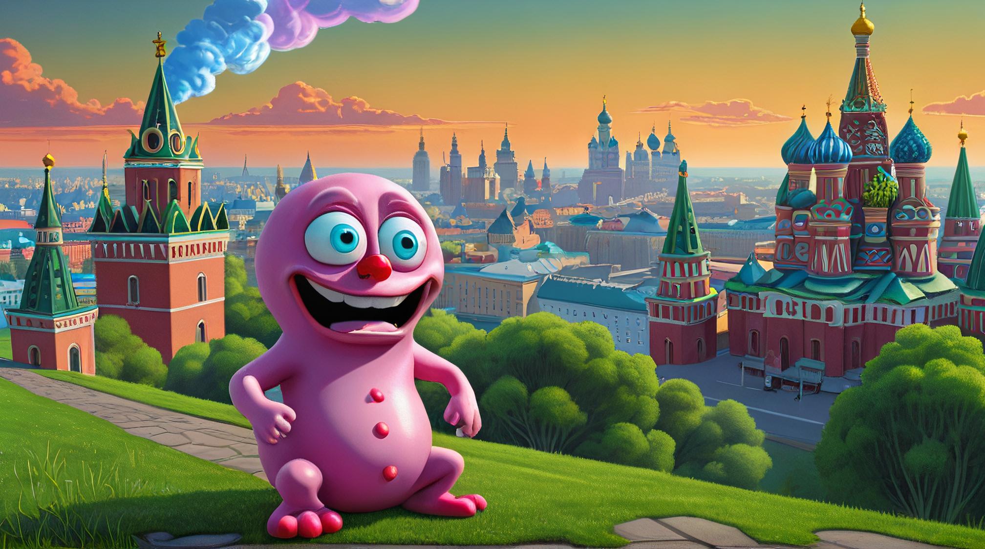 by Jim Woodring and Rudolf Hausner, digital art, Uptight Atmospheric savory sole , anthropomorphic