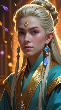 stylized by Peter Mohrbacher and Claude Monet, Nisei Glorfindel, he is Arcane, reimagined as The Brady Bunch series character