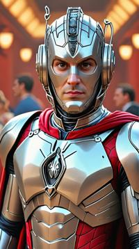 Male Cyberman Spider Man of Dismal , Spider Man is Epic, Attending theater performances, chin of Henry Cavill