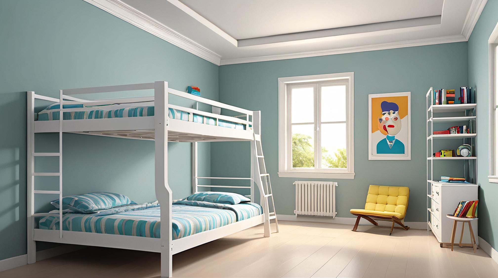 by Chris LaBrooy, digital art, Bunk bed, it is Tranquil