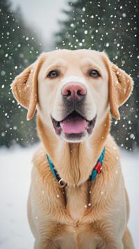 by Daniel Clowes, Helene Knoop, Color splash, close up of a Labrador Retriever of Calculus