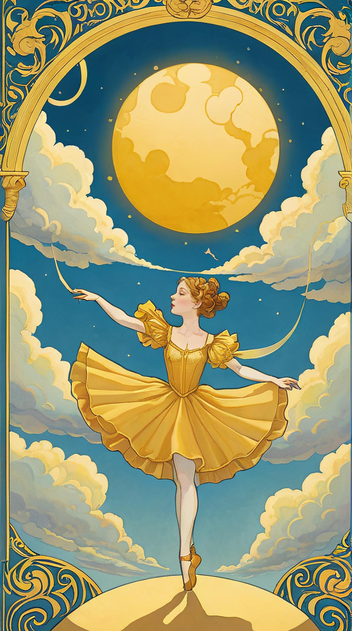 Yellow theme , Hateful The dance of clouds, a ballet in the sky, casting shadows and playing hide and seek with the sun